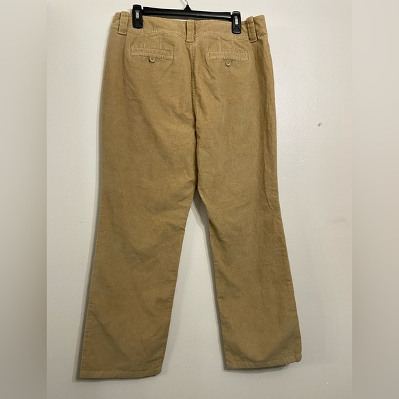 Talbots Petite Stretch Size 16 Courduroy Pants Tan - Picture 5 of 6